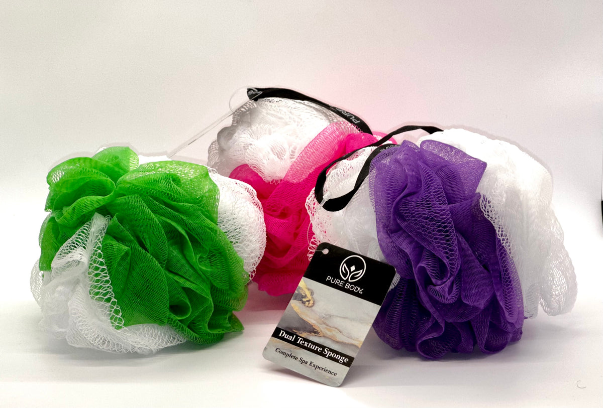 Dual Texture Sponge Pure Body Life