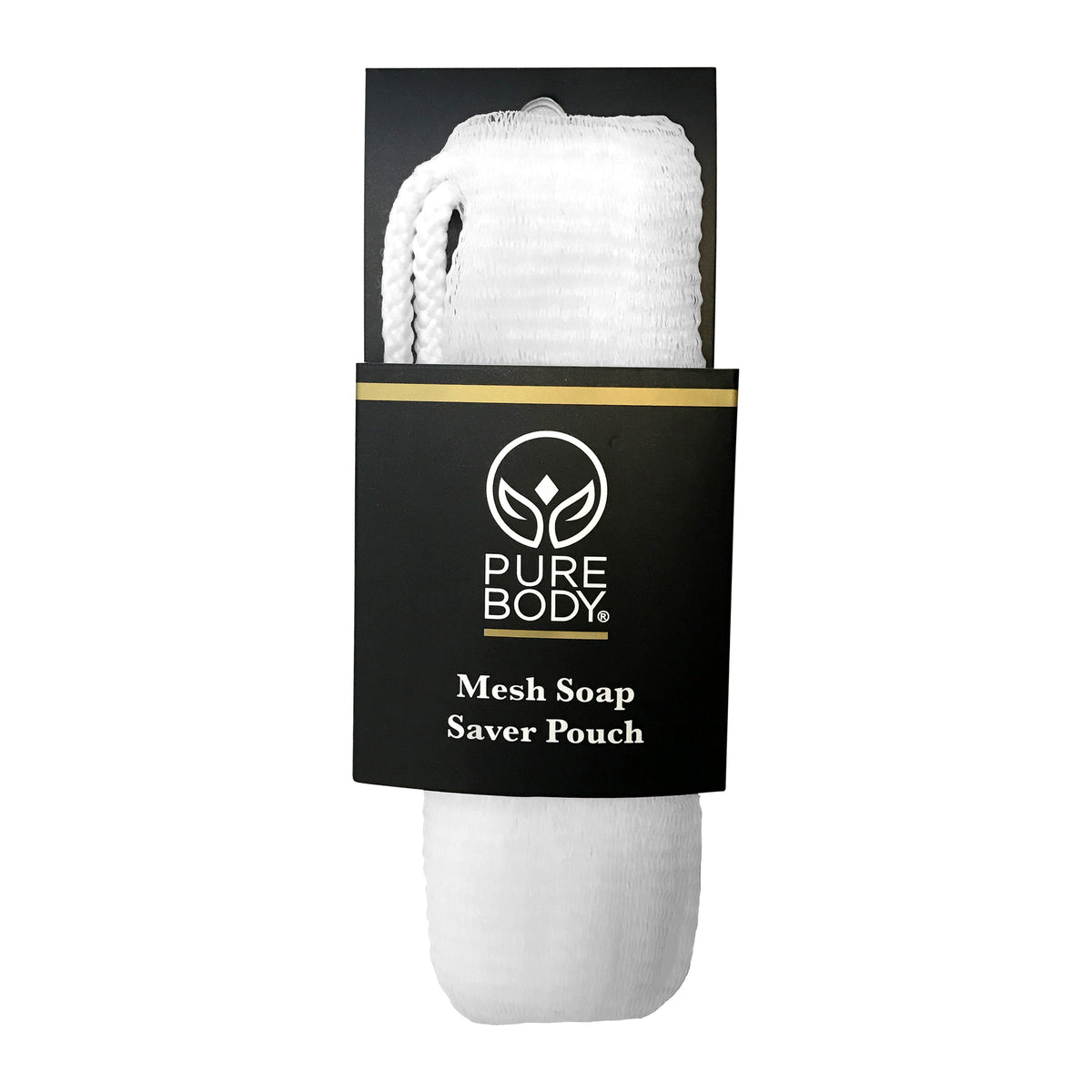 Pure Body Mesh Soap Saver Bath and Shower Loofah Pure Body Life