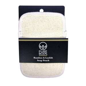 
                  
                    Pure Body Bamboo & Loofah Soap Pouch
                  
                